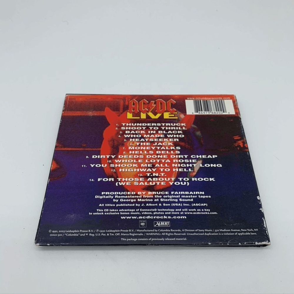 ‎Live by AC/DC (CD, 2003) Digipak VG - Picture 2 of 4